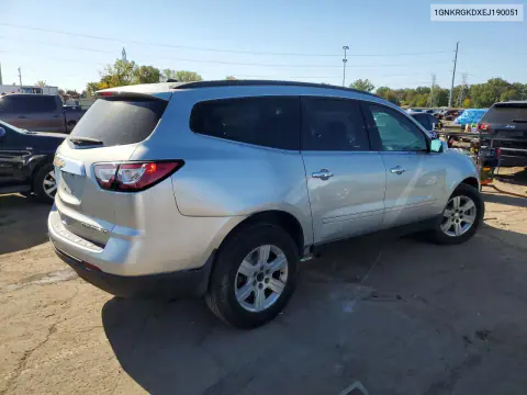 2014 Chevrolet Traverse Lt VIN 1GNKRGKDXEJ190051 фото 3