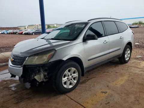 1GNKRFED4FJ172829 — 2015 Chevrolet Traverse, Передняя часть (Front End), фото до ремонта