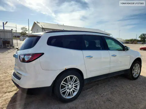 2015 Chevrolet Traverse Lt VIN 1GNKVGKD3FJ157583 фото 3