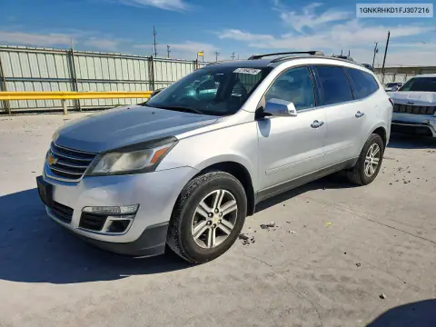 1GNKRHKD1FJ307216 — 2015 Chevrolet Traverse, Мелкие вмятины и царапины, фото до ремонта