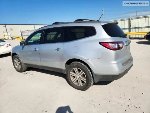 2015 Chevrolet Traverse Lt VIN 1GNKRHKD1FJ307216 фото 2