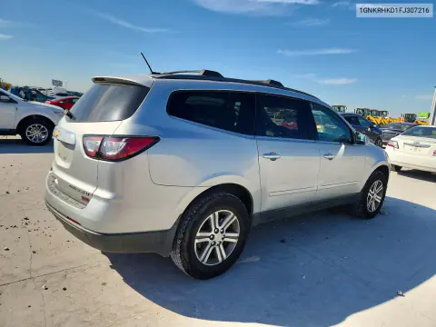 2015 Chevrolet Traverse Lt VIN 1GNKRHKD1FJ307216 фото 3