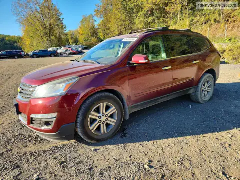 2015 Chevrolet Traverse VIN 1GNKVGKD7FJ352070 фото 1