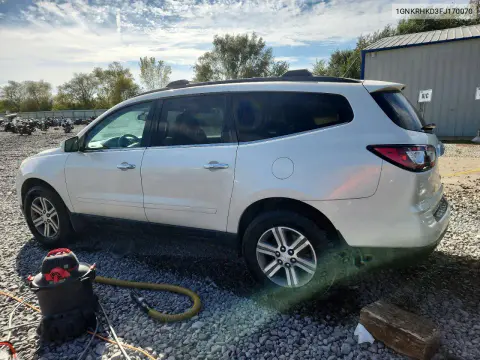 2015 Chevrolet Traverse Lt VIN 1GNKRHKD3FJ170070 фото 2