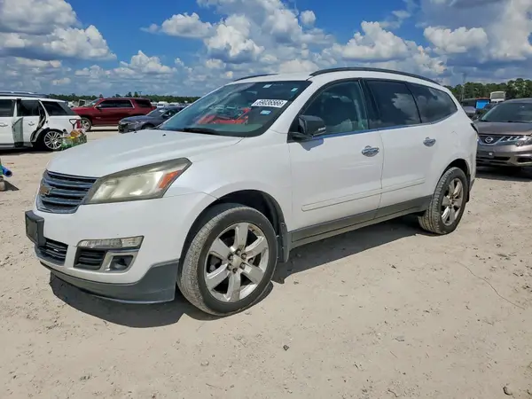 1GNKRGKD9GJ201141 — 2016 Chevrolet Traverse, Задняя часть (Rear End), фото до ремонта