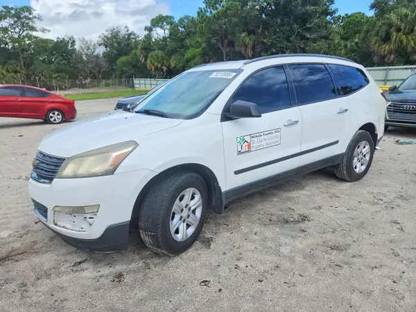 1GNKRFED7GJ133248 — 2016 Chevrolet Traverse, Передняя часть (Front End), фото до ремонта