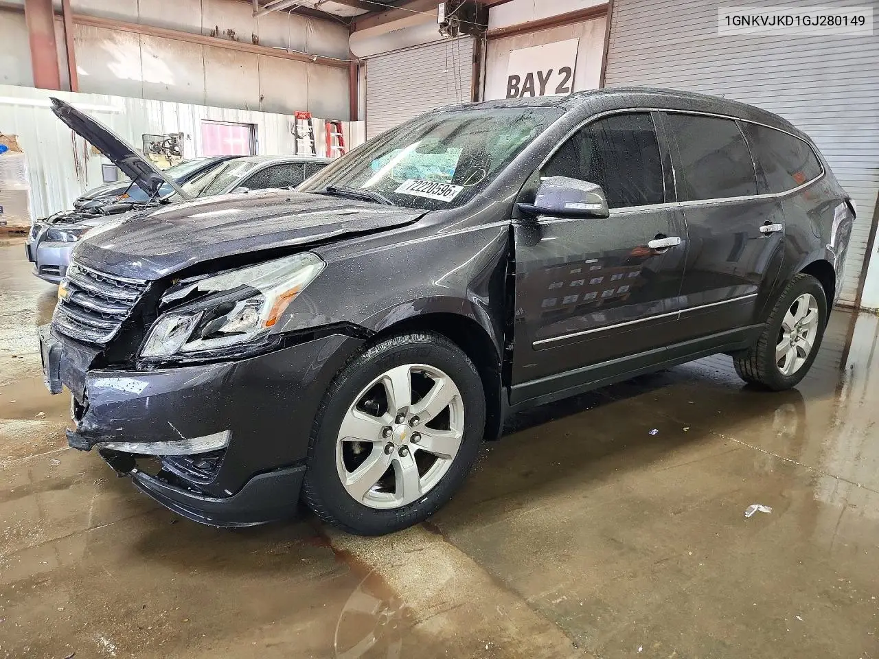 2016 Chevrolet Traverse Ltz VIN 1GNKVJKD1GJ280149 фото 1
