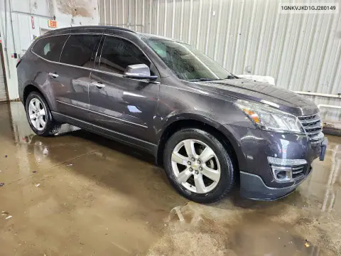 2016 Chevrolet Traverse Ltz VIN 1GNKVJKD1GJ280149 фото 4