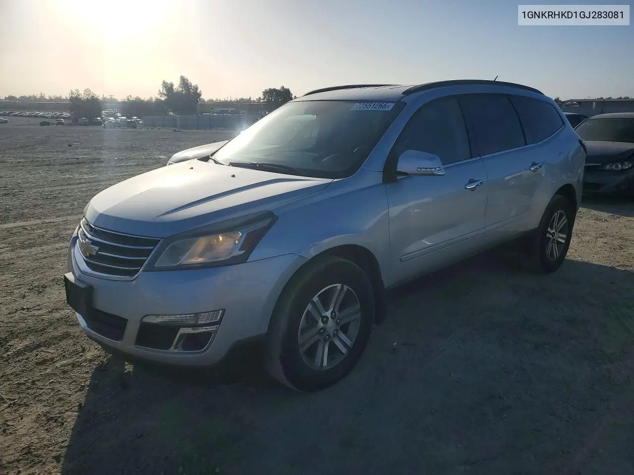 2016 Chevrolet Traverse Lt VIN 1GNKRHKD1GJ283081 фото 1