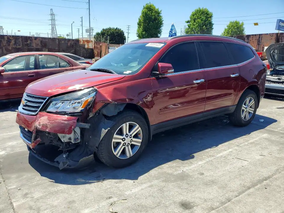 1GNKRGKD8HJ320056 Chevrolet Traverse 2017 — повреждение Передняя часть, фото до ремонта