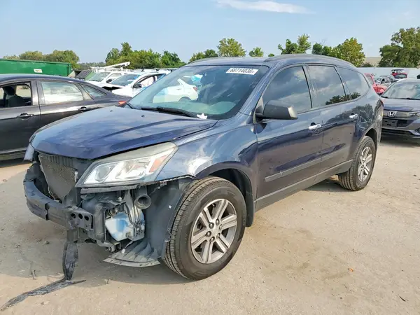 1GNKRFKD8HJ157290 — 2017 Chevrolet Traverse, Передняя часть (Front End), фото до ремонта