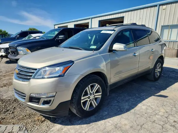 1GNKVGKD0HJ165126 — 2017 Chevrolet Traverse, Передняя часть (Front End), фото до ремонта