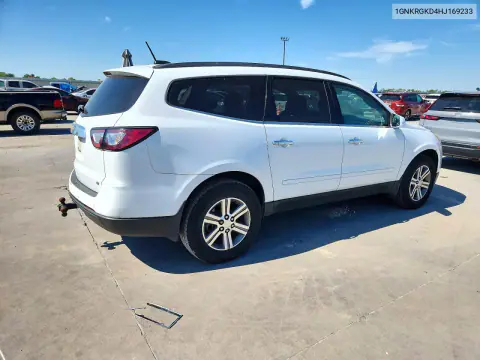 2017 Chevrolet Traverse Lt VIN 1GNKRGKD4HJ169233 фото 3