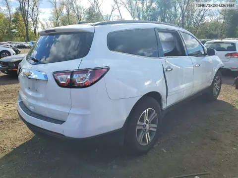 2017 Chevrolet Traverse Lt VIN 1GNKVGKD0HJ261984 фото 3