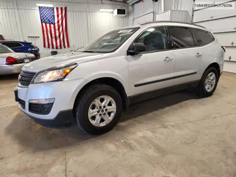 1GNKRFED3HJ176356 — 2017 Chevrolet Traverse, Сторона, фото до ремонта