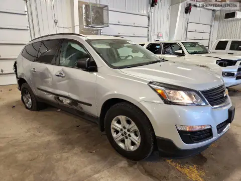 2017 Chevrolet Traverse Ls VIN 1GNKRFED3HJ176356 фото 4