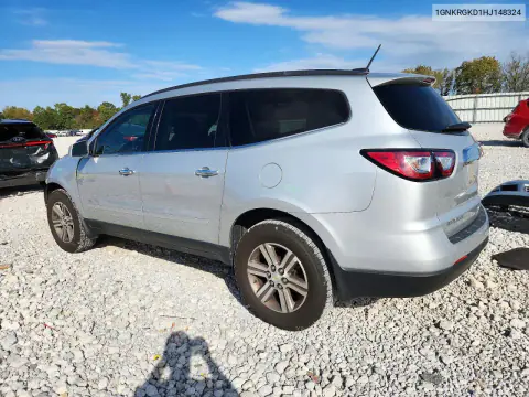 2017 Chevrolet Traverse Lt VIN 1GNKRGKD1HJ148324 фото 2