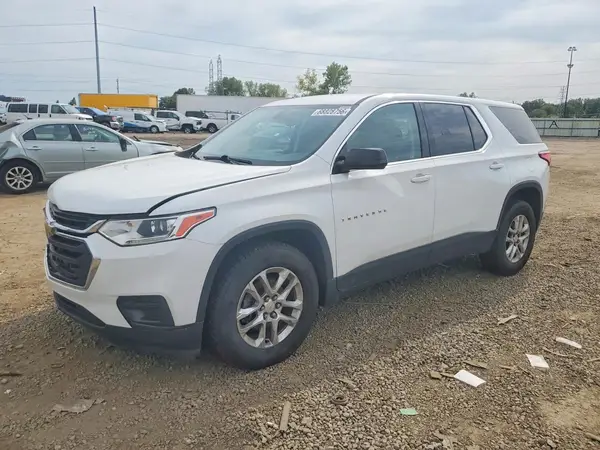 1GNERFKW8JJ146777 — 2018 Chevrolet Traverse, Задняя часть (Rear End), фото до ремонта