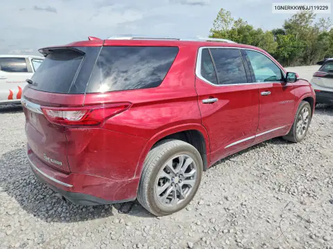 2018 Chevrolet Traverse Premier VIN 1GNERKKW6JJ119229 фото 3