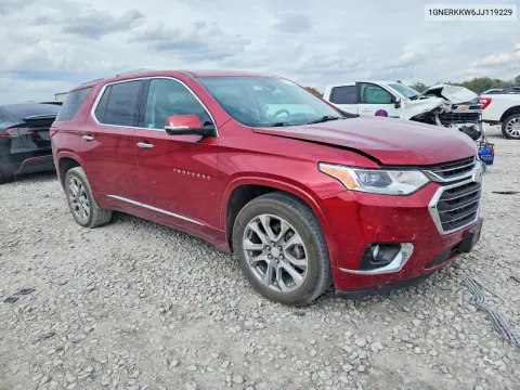 2018 Chevrolet Traverse Premier VIN 1GNERKKW6JJ119229 фото 4