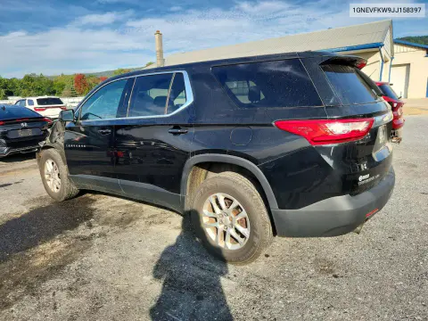2018 Chevrolet Traverse Ls VIN 1GNEVFKW9JJ158397 фото 2
