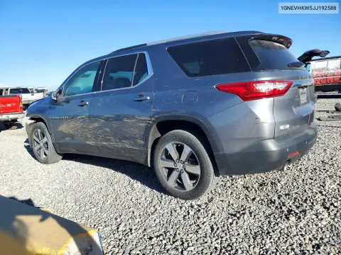 2018 Chevrolet Traverse Lt VIN 1GNEVHKW5JJ192588 фото 2