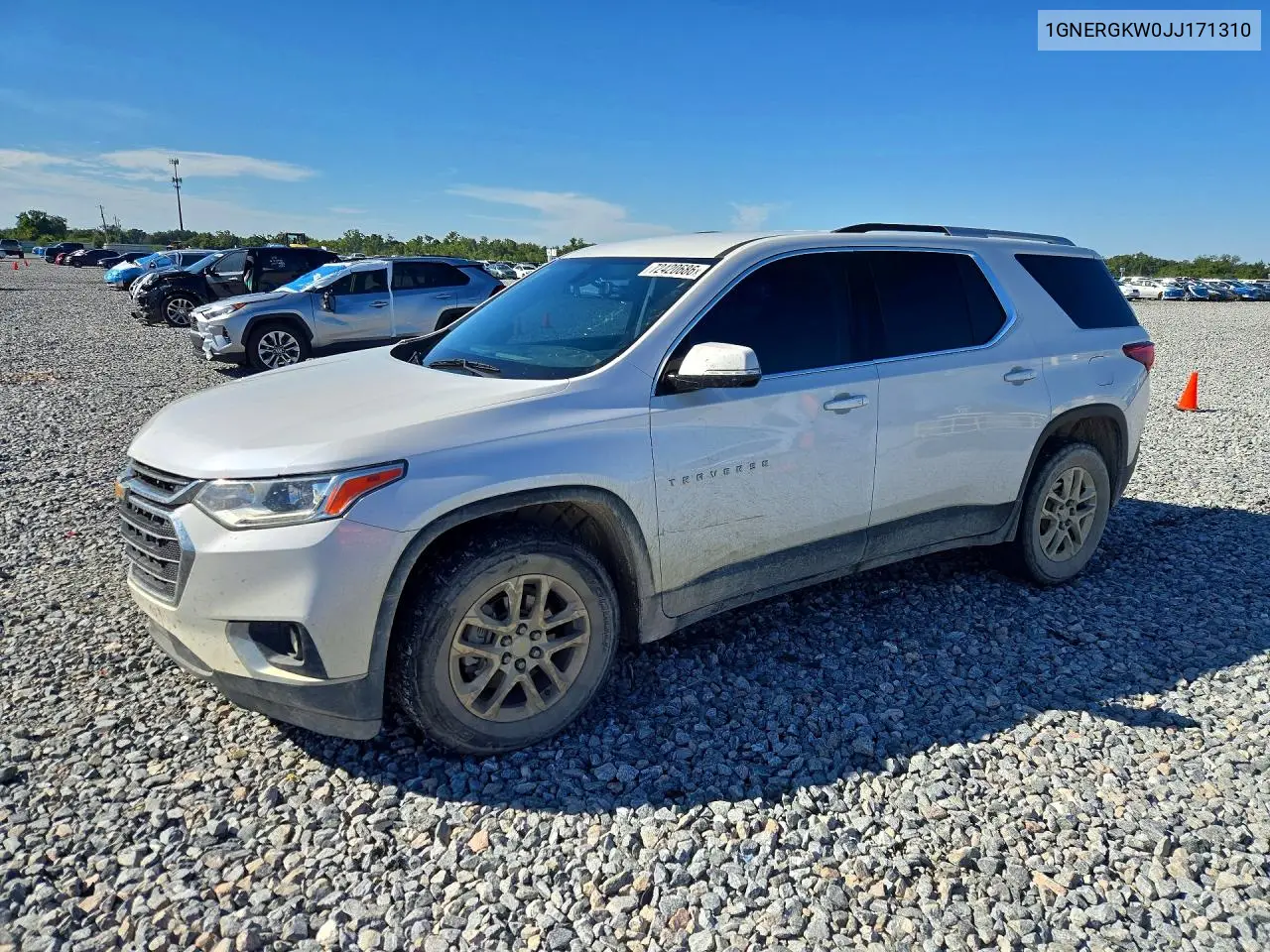 2018 Chevrolet Traverse Lt VIN 1GNERGKW0JJ171310 фото 1
