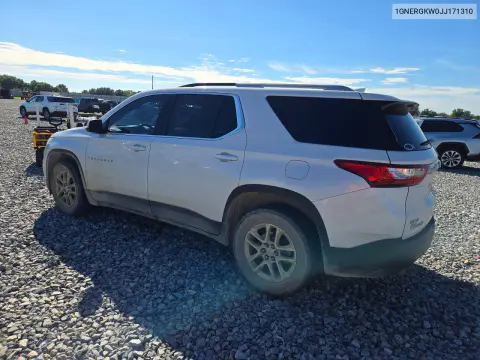 2018 Chevrolet Traverse Lt VIN 1GNERGKW0JJ171310 фото 2
