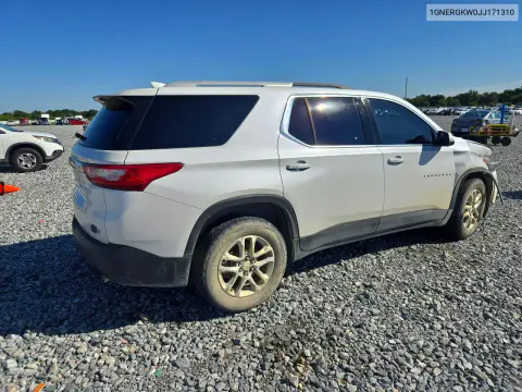 2018 Chevrolet Traverse Lt VIN 1GNERGKW0JJ171310 фото 3