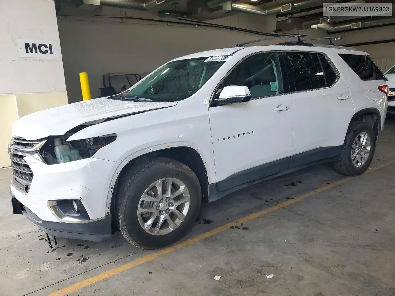 2018 Chevrolet Traverse Lt VIN 1GNERGKW2JJ169803 фото 1
