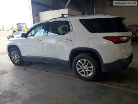 2018 Chevrolet Traverse Lt VIN 1GNERGKW2JJ169803 фото 2