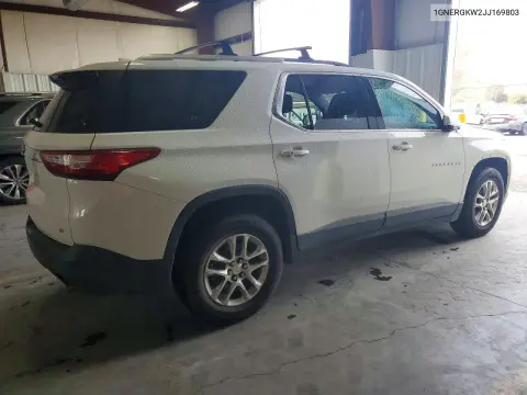 2018 Chevrolet Traverse Lt VIN 1GNERGKW2JJ169803 фото 3