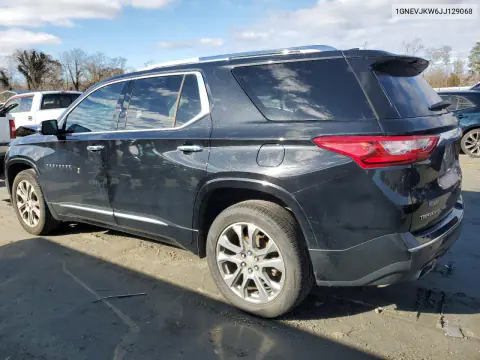 2018 Chevrolet Traverse Premier VIN 1GNEVJKW6JJ129068 фото 2