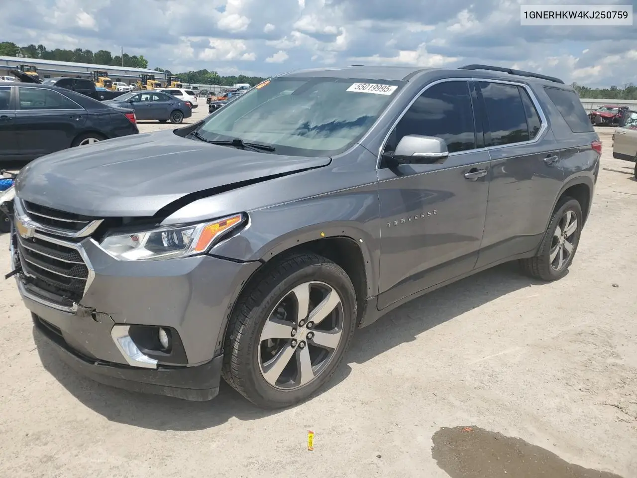 2019 Chevrolet Traverse Lt VIN 1GNERHKW4KJ250759 фото 1