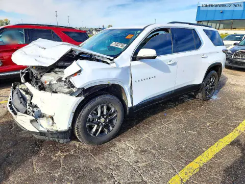 2019 Chevrolet Traverse Lt VIN 1GNERGKW8KJ217676 фото 1