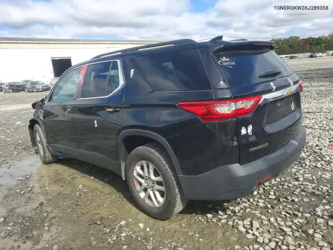 1GNERGKW2KJ289358 — 2019 Chevrolet Traverse, фото 2 с аукциона Copart 19.10.2026, Передняя часть