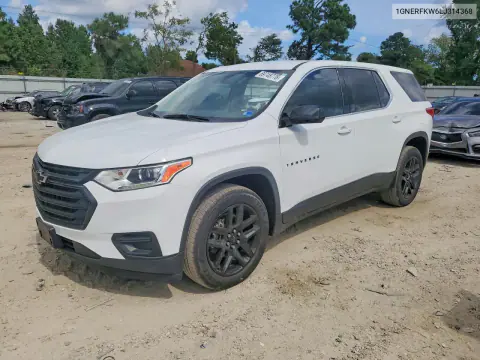 2020 Chevrolet Traverse Ls VIN 1GNERFKW6LJ314368 фото 1