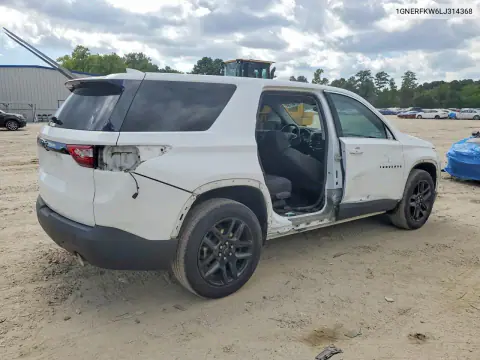 2020 Chevrolet Traverse Ls VIN 1GNERFKW6LJ314368 фото 3