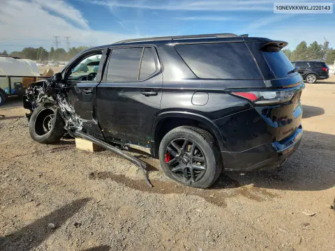 2020 Chevrolet Traverse Premier VIN 1GNEVKKWXLJ220143 фото 2