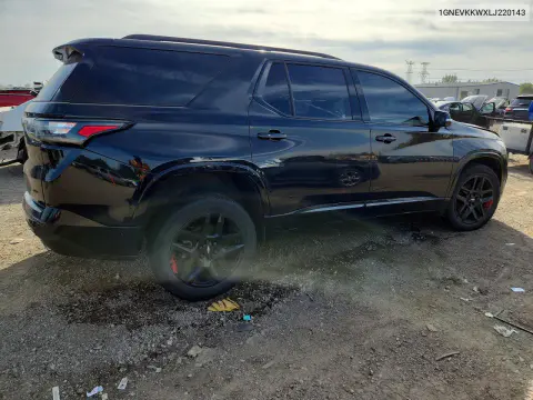 2020 Chevrolet Traverse Premier VIN 1GNEVKKWXLJ220143 фото 3