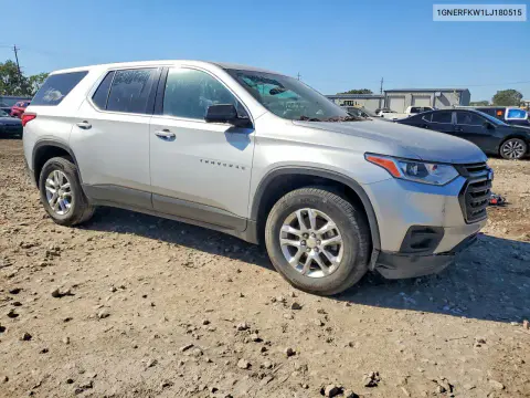 2020 Chevrolet Traverse Ls VIN 1GNERFKW1LJ180515 фото 4