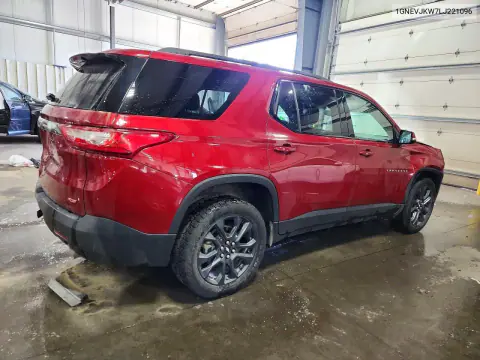 2020 Chevrolet Traverse Rs VIN 1GNEVJKW7LJ221096 фото 3