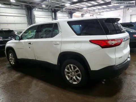 2020 Chevrolet Traverse Ls VIN 1GNEVFKW3LJ140626 фото 2