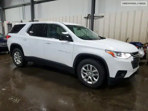 2020 Chevrolet Traverse Ls VIN 1GNEVFKW3LJ140626 фото 4