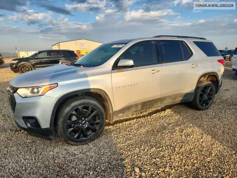 1GNERJKW5LJ282628 — 2020 Chevrolet Traverse, Мелкие вмятины и царапины, фото до ремонта