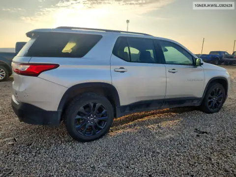 1GNERJKW5LJ282628 — 2020 Chevrolet Traverse, фото 3 с аукциона Copart 20.10.2026, Мелкие вмятины и царапины