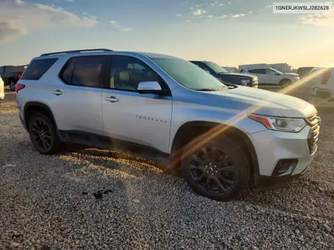 1GNERJKW5LJ282628 — 2020 Chevrolet Traverse, фото 4 с аукциона Copart 20.10.2026, Мелкие вмятины и царапины