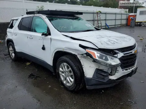2021 Chevrolet Traverse Ls VIN 1GNEVFKWXMJ172636 фото 4