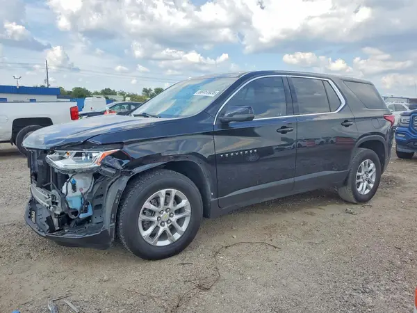 1GNERFKW1MJ227611 — 2021 Chevrolet Traverse, Передняя часть (Front End), фото до ремонта