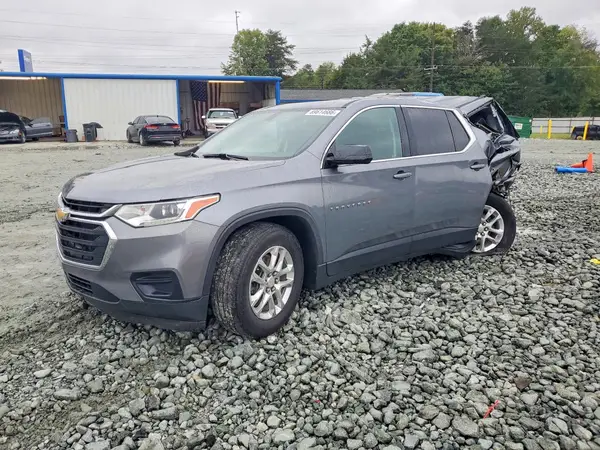 1GNERFKW2MJ110264 — 2021 Chevrolet Traverse, Задняя часть (Rear End), фото до ремонта